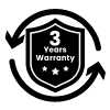 Assured 3-Year Warranty
