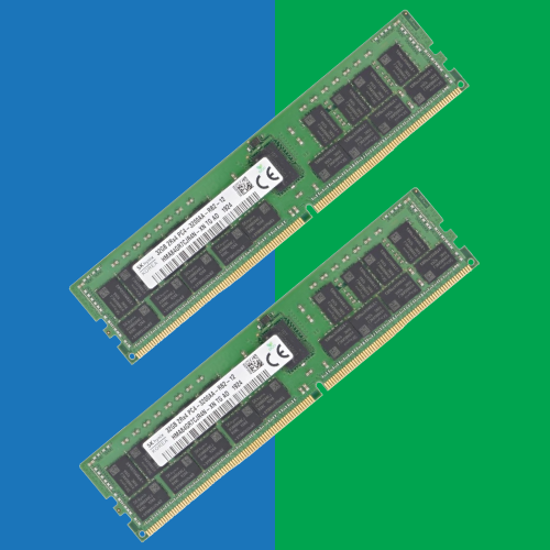 HPE 64GB DDR4 PC4 3200MHz CL22 ECC RDIMM Enterprise Server RAM