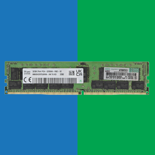 HPE DDR4 PC4-3200 ECC RAM 1Rx8 2Rx4 4Rx4 Ranks Configuration