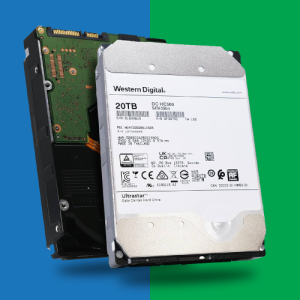 Western Digital 20TB SAS Hard Disk Drive 512MB Cache Memory