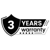 3-Year Warranty for Extended Protection
