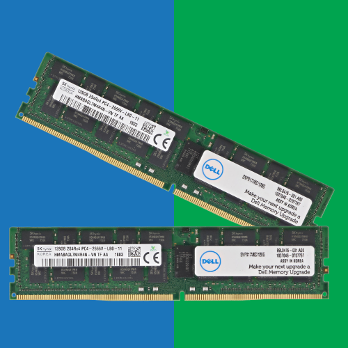 Dell Servers with PC4 2666V ECC Memory up to 128GB