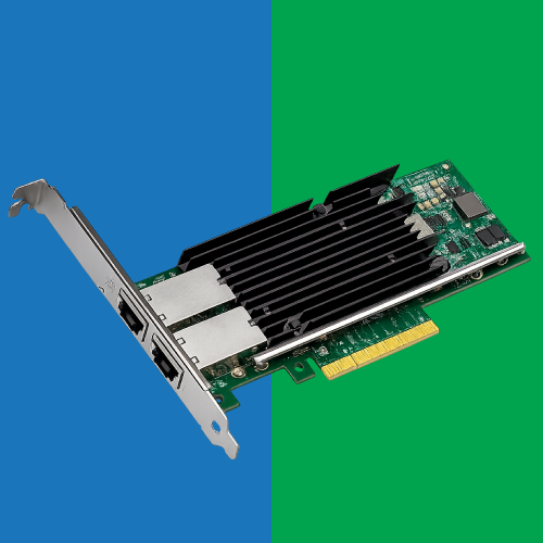 Intel 10GbE PCIe Network Cards with Dual-Port SFP+ Connectivity