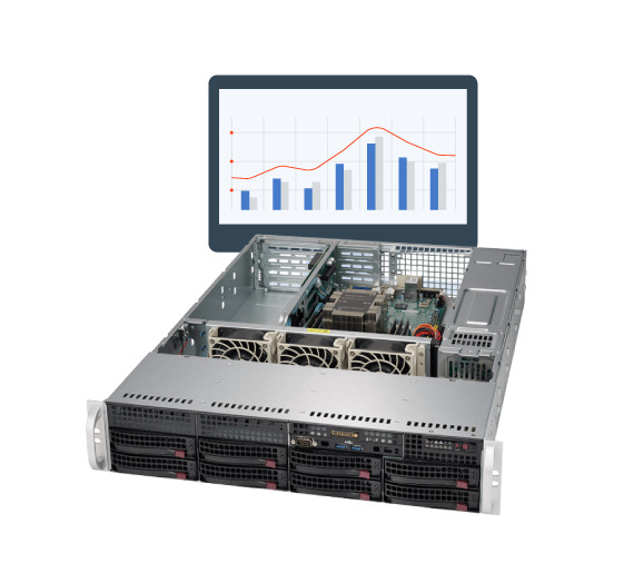 high performance 2u rackmount servers