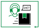 24-7 customer support and doorstep delivery